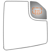 SIDE VIEW MIRROR HEATED